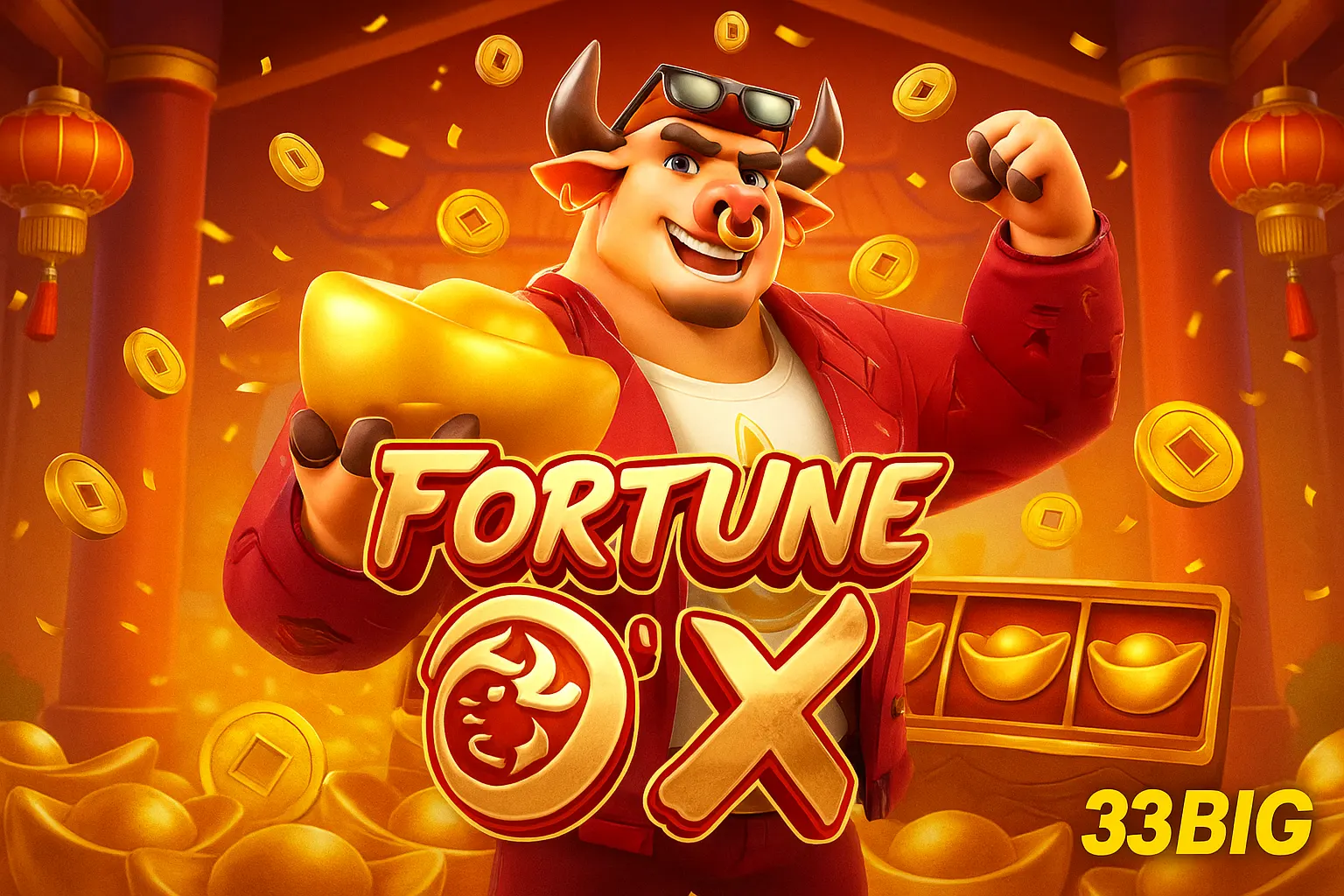Fortune Ox no 33BIG - Aposte Agora e Reivindique Seus Ganhos