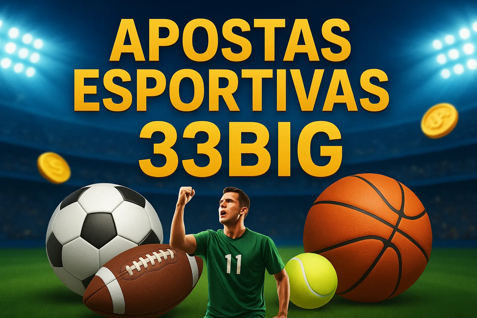 Apostas esportivas no cassino online 33BIG